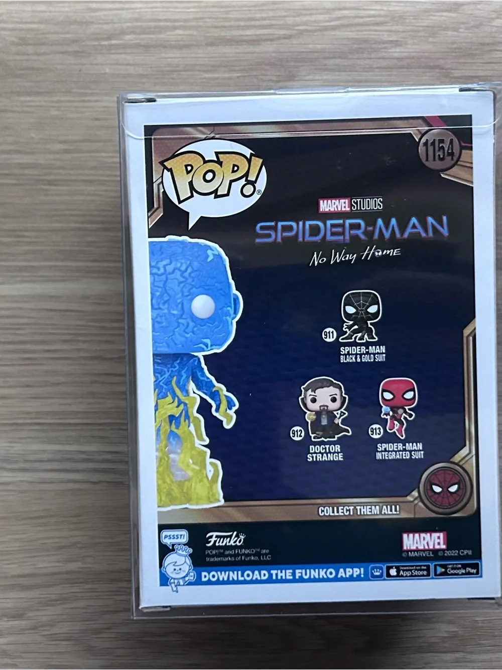 Funko Pop! Marvel Electro Glow In the Dark #1154 (COLLECTOR CORPS). - Picture 3 of 4